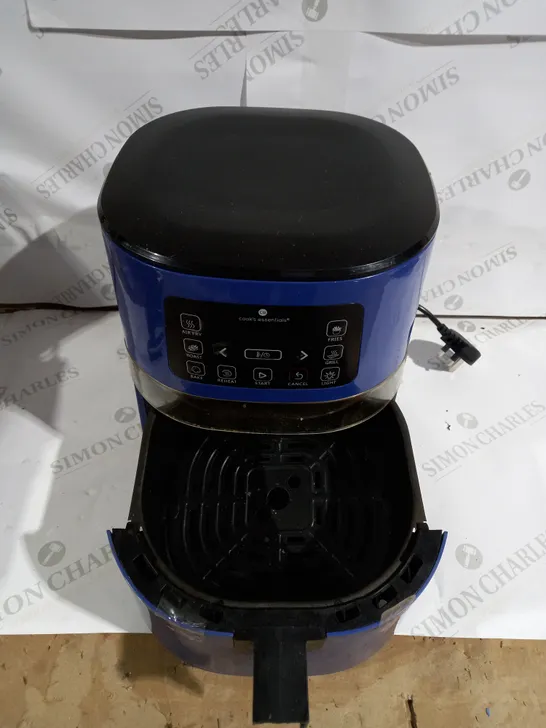 COOK'S ESSENTIALS 4.0L AIR FRYER - SAPPHIRE