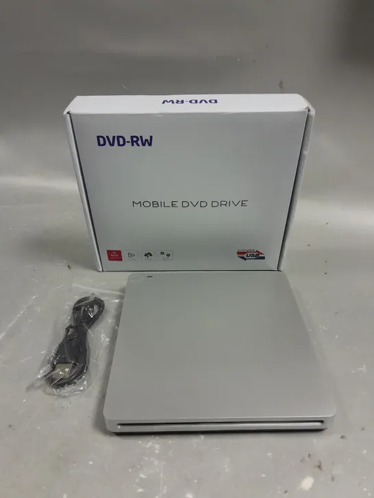 BOXED UNBRANDED DVD-RW MOBILE DVD DRIVE 