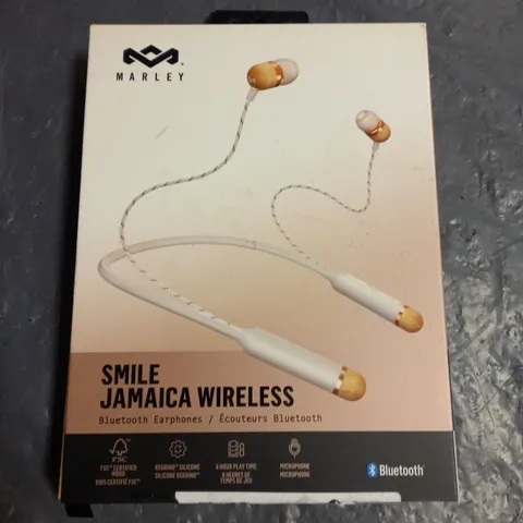 LOT OF 6 BOXED MARLEY SMILE JAMAICA WIRELESS EARBUDS