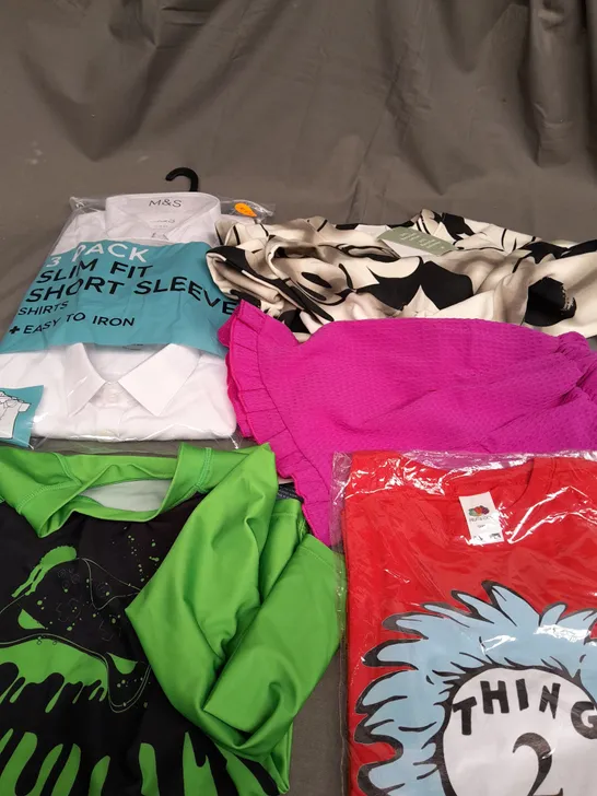 APPROXIMATELY 15 ASSORTED CHILDRENS CLOTHING PRODUCTS RANGING FROM AGES 10-15YRS