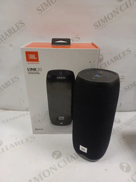 JBL LINK 20 VOICE ACTIVATED PORTABLE BLUETOOTH SPEAKER 