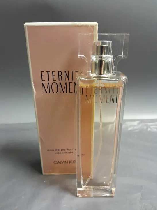 BOXED CALVIN KLEIN ETERNITY MOMENT EAU DE PARFUM 50ML