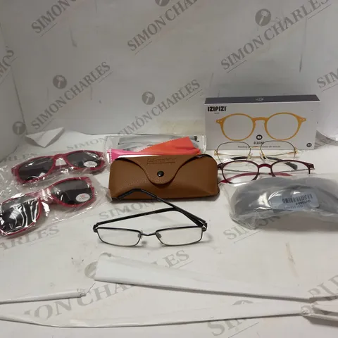 LOT OF ASSORTED GLASSES AND SUNGLASSES