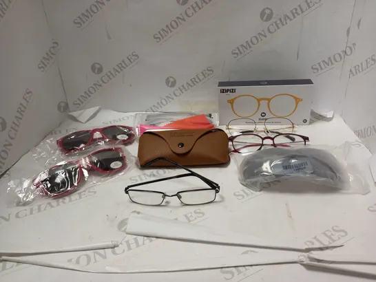 LOT OF ASSORTED GLASSES AND SUNGLASSES