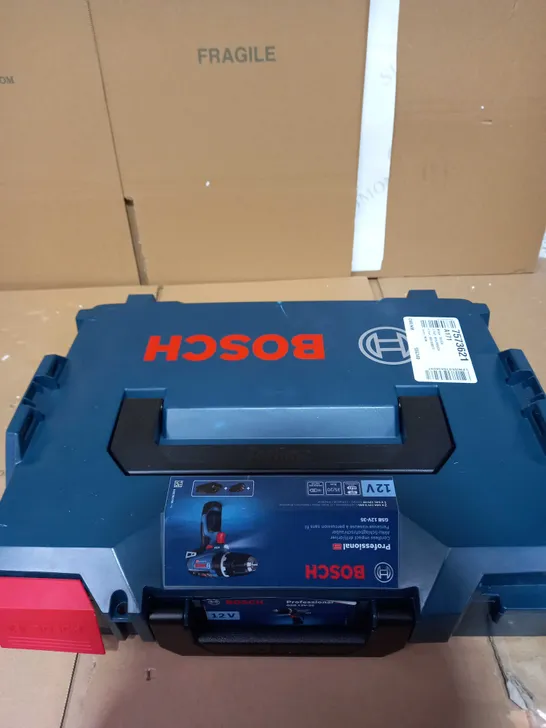 BOSCH PROFESSIONAL GSB 12V-35 CORDLESS COMBI DRILL CASE