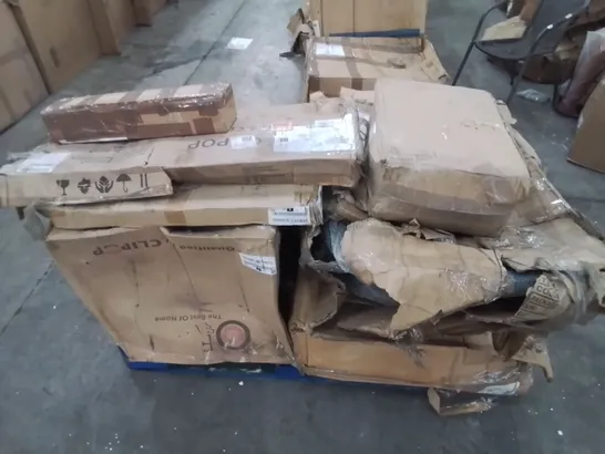 PALLET OF ASSORTED FURNITURE AND UPHOLSTERY PARTS