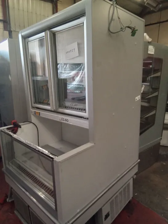 COMMERCIAL SELF SERVE 2 TIER FREEZER 