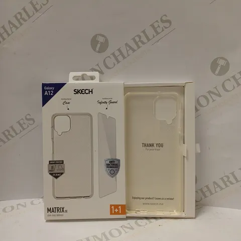 BOX OF APPROX 5 SKECH MATRIX SE CASE FOR GALAXY A12