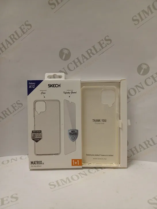 BOX OF APPROX 5 SKECH MATRIX SE CASE FOR GALAXY A12