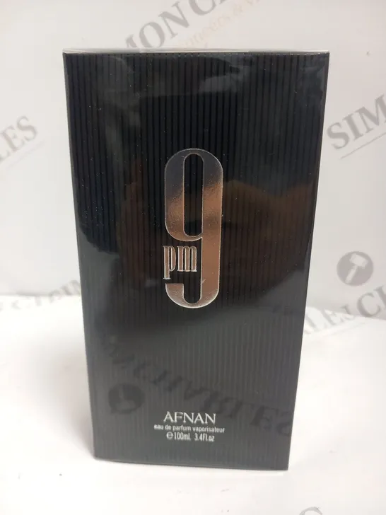 BOXED AND SEALED 9PM AFNAN EAU DE PARFUM 100ML