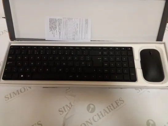 MICROSOFT DESIGNER BLUETOOTH KEYBOARD AND MOUSE