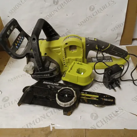 RYOBI RCS1830-150 18V ONE+ CORDLESS BRUSHLESS 30CM CHAINSAW KIT