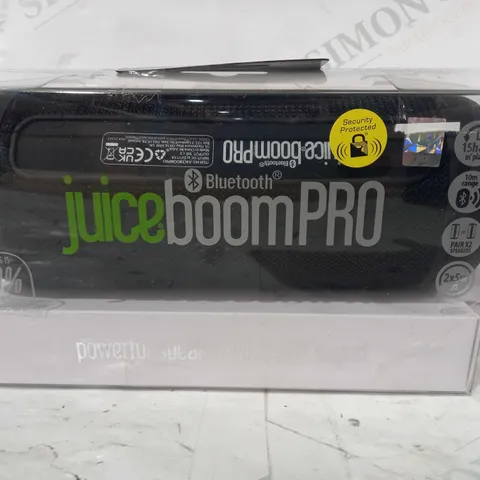 JUICEBOOMPRO PORTABLE BLUETOOTH SPEAKER 