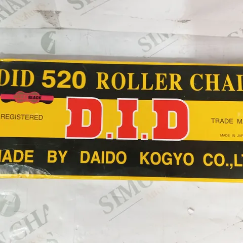 BOXED DID 520-118L ROLLER CHAIN