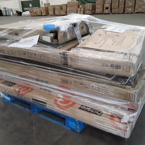 PALLET OF ASSORTED FLAT PACK FURNITURE PARTS 