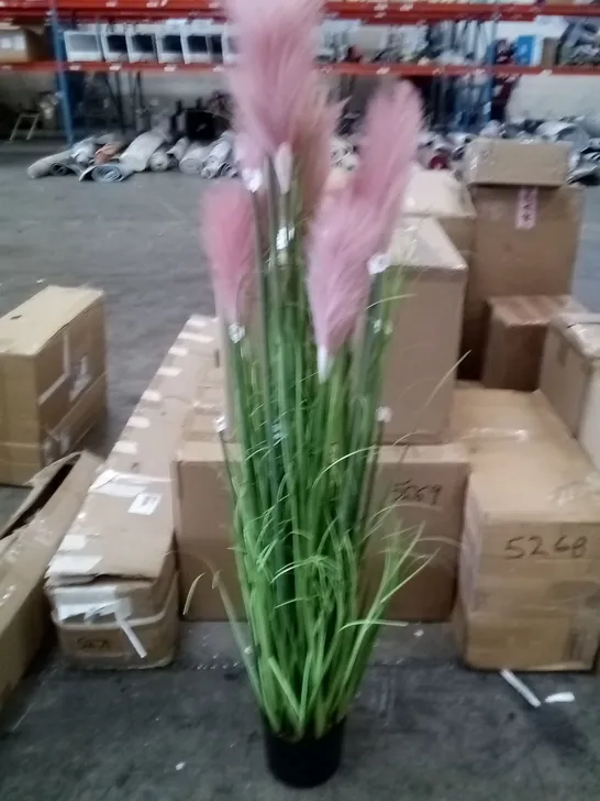 BOXED LED PINK PAMPASS GRASS ARTIFICIAL PLANT