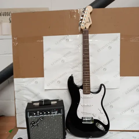 SQUIER BY FENDER STRATOCASTER BEGINNER GUITAR PACK - COLLECTION ONLY