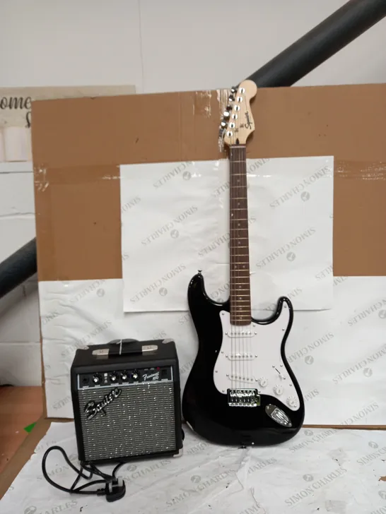 SQUIER BY FENDER STRATOCASTER BEGINNER GUITAR PACK - COLLECTION ONLY