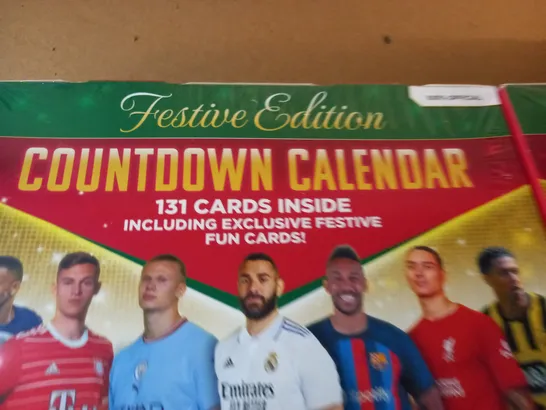 TWO SEALED MATCH ATTACKS ADVENT CALENDERS AND MAGAZINE