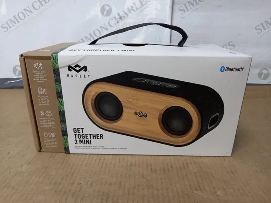 BOXED MARLEY GET TOGETHER 2 MINI BLUETOOTH SPEAKER