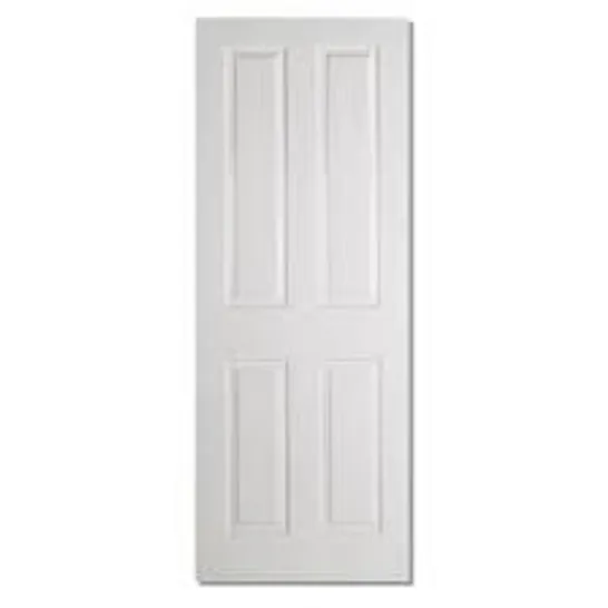 BOXED TEXTURED 4P PRIMED WHITE INTERNAL DOOR