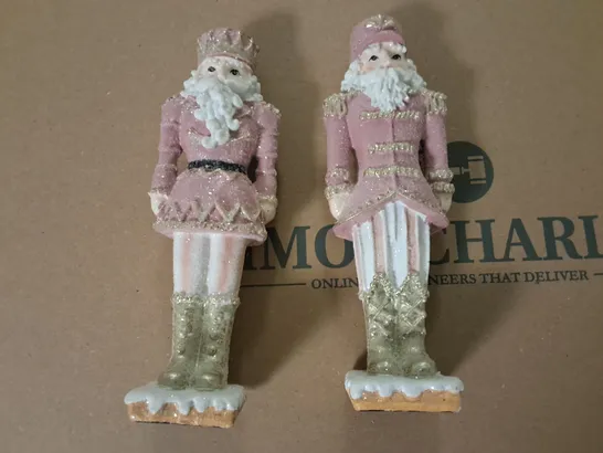 LOT OF 24 BRAND NEW PAIRS OF NUTCRACKER DECORATIONS 