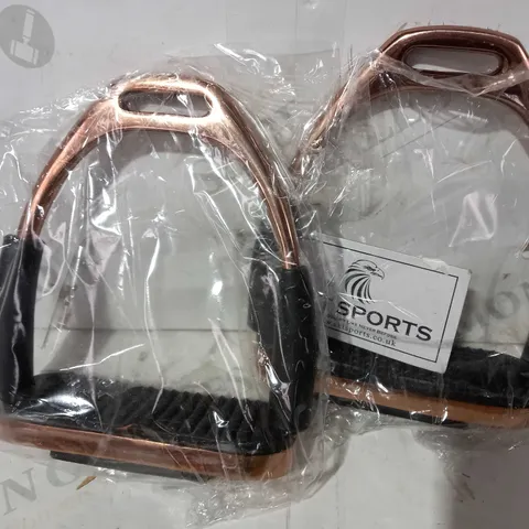 SKT SPORTS ROSE GOLD FLEXI STIRRUP