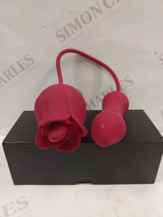 BOXED SKYLAR RED ROSE CLITORAL MASSAGER 