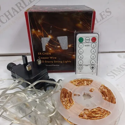 BOXED ER CHEN COPPER WIRE LED STARRY STRING LIGHTS 