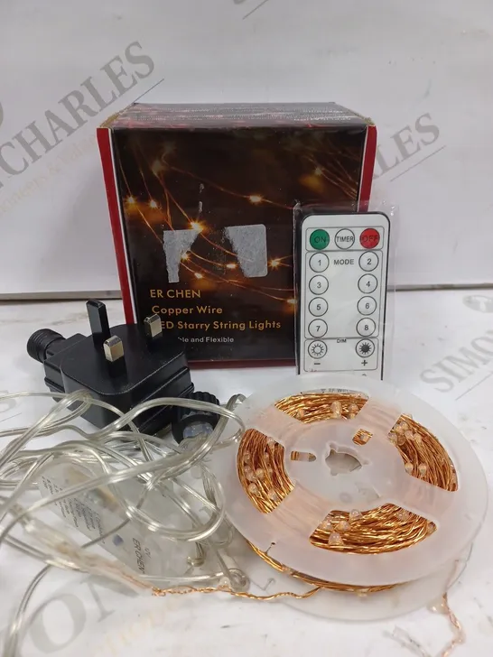 BOXED ER CHEN COPPER WIRE LED STARRY STRING LIGHTS 