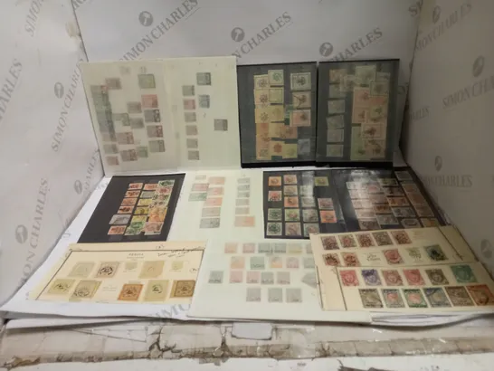 LARGE QUANTITY OF STAMPS AND STAMP COLLECTIONS