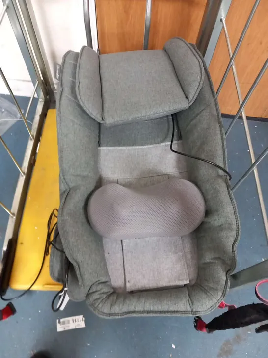 TWO UNBOXED HOMEDICS MASSAGE CHAIRS