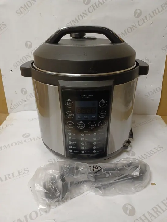 JOHN LEWIS PRESSURE COOKER 