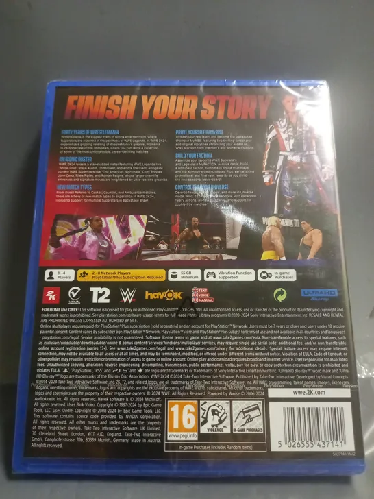 SEALED WWE 2K25 (PS5)