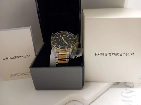 BOXED EMPORIO ARMANI AR11361 WRIST WATCH