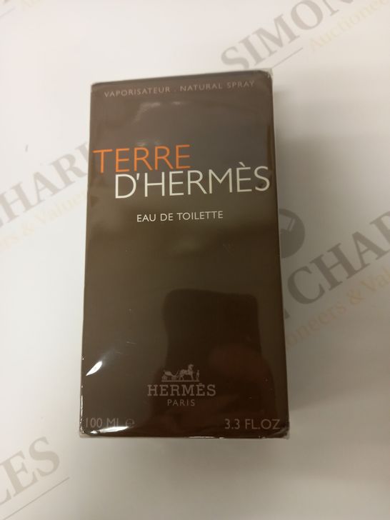 BOXED AND SEALED TERRE D'HERMES EAU DE TOILETTE 100ML