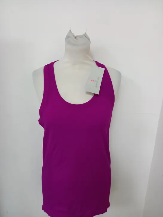 SWEATY BETTY ATHLETE SEAMLESS WORKOUT TANK TOP SIZE M