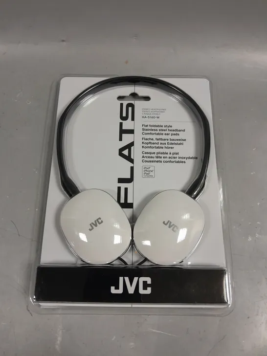 JVC HA-S160-W FLATS HEADPHONES 