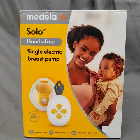 SOLO HANDS-FREE SINGLE ELECTRIC BREAST PUMP