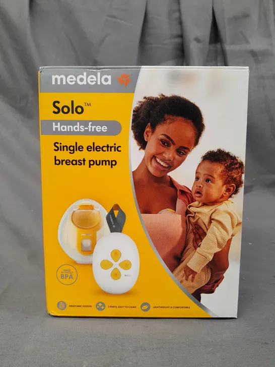 SOLO HANDS-FREE SINGLE ELECTRIC BREAST PUMP