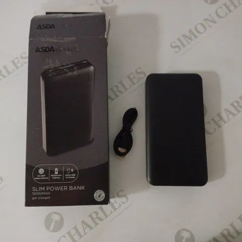 SLIM POWER BANK 15000MAH