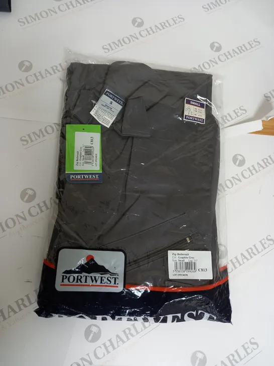 PORTWEST ZIP BOILER SUIT SIZE S 