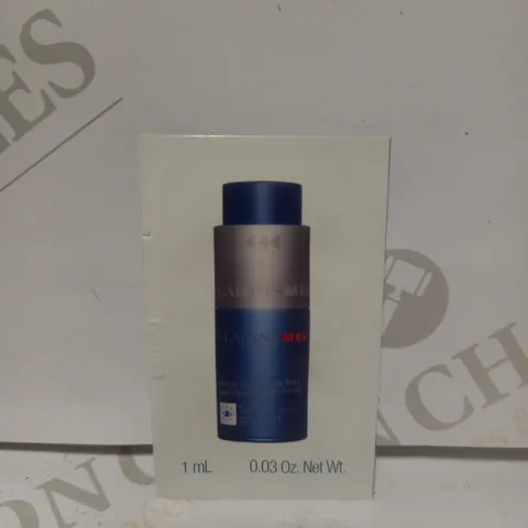 BOX TO CONTAIN A LARGE QUANTITY OF CLARINS 1ML MEN'S ANTI-FATIGUE EYE SERUM POUCHES