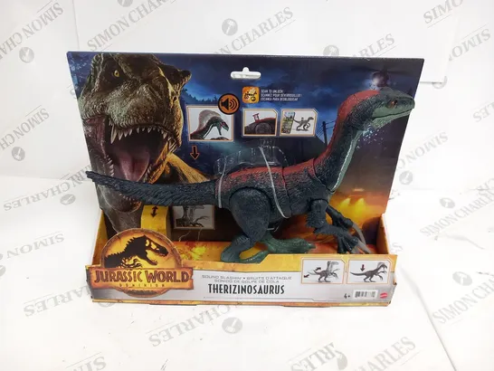 2 BRAND NEW BOXED MATTEL JURASSIC WORLD DOMINION THERIZINOSAURS SOUND SLASHIN SLASHER DINOS