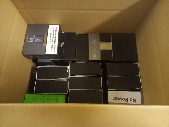 APPROXIMATELY 20 BOXED E-CIGARETTES TO INCLUDE VAPORESSO AND VOOPOO