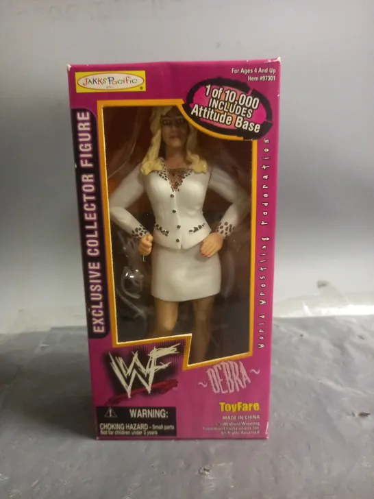 JAKKS PACIFIC WWF EXCLUSIVE COLLECTOR FIGURE - DEBRA