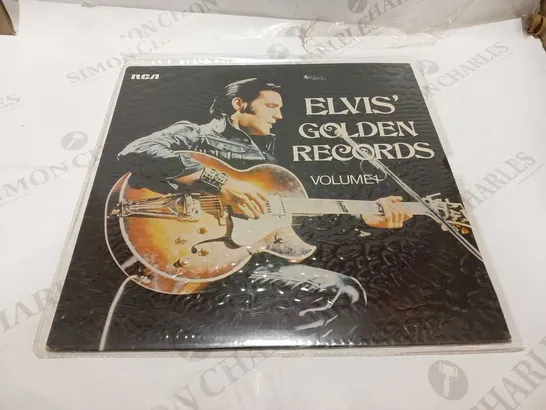 ELVIS' GOLDEN RECORDS VOLUME 1 RCA VINYL