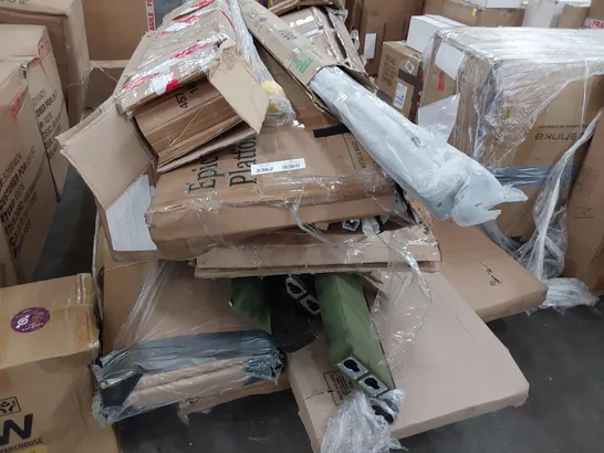 PALLET OF ASSORTED BOXED FURNITURE PARTS 