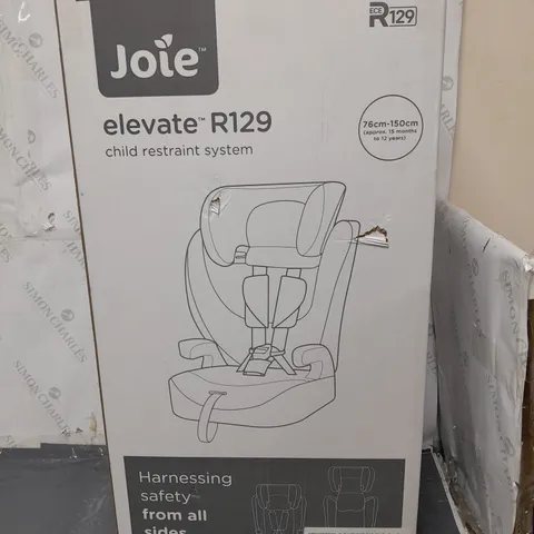 BOXED AND SEALED JOLE ELEVATE R129 CHILD RESTRAINT SYSTEM 