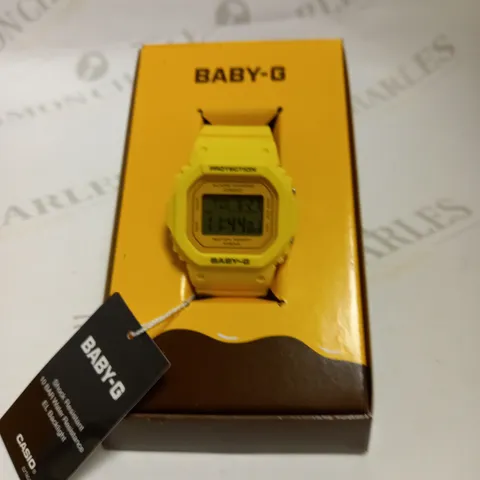 CASIO BABY-G RUBBER STRAP DIGITAL WATCH 